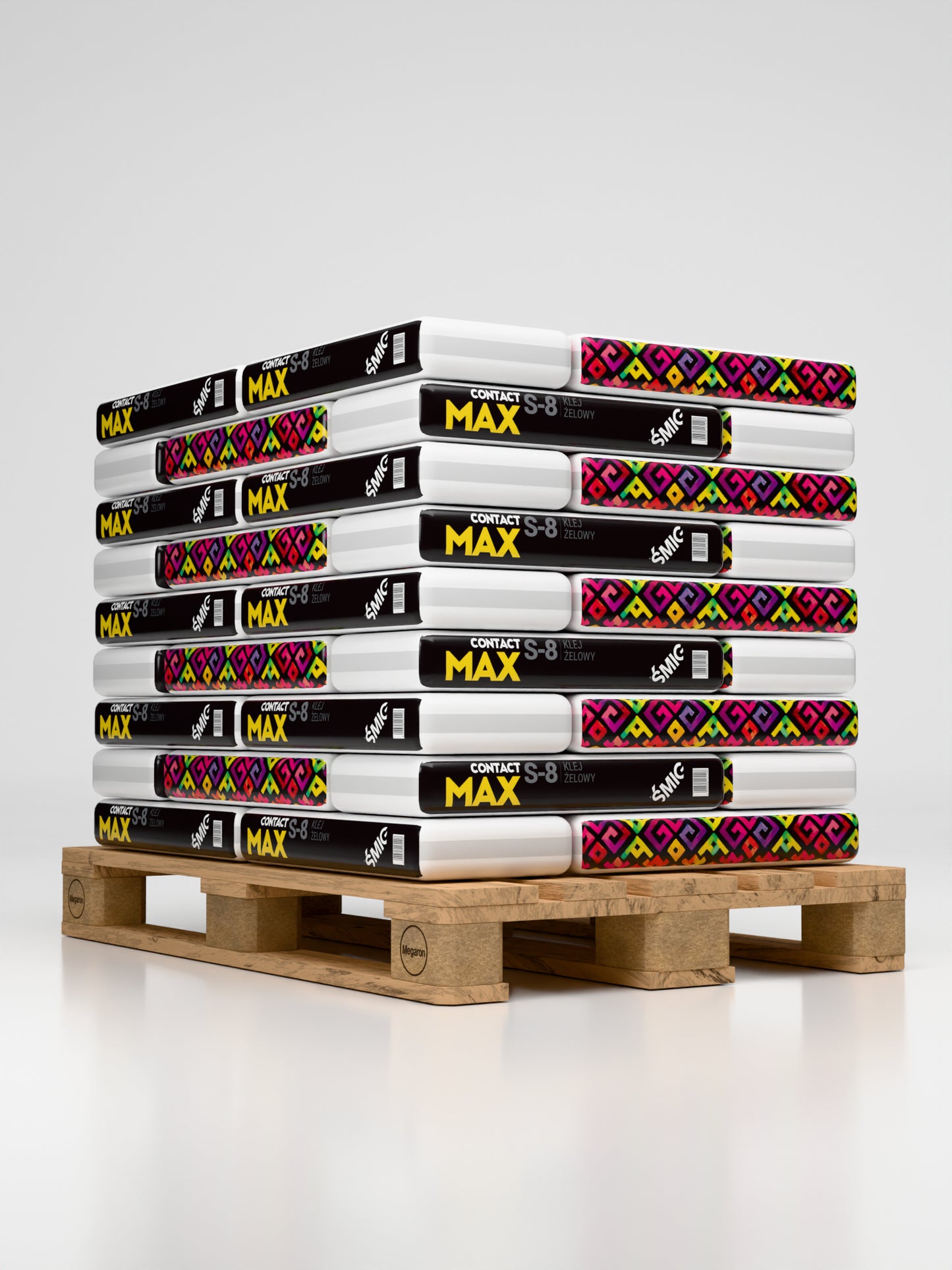 Klej żelowy C2TES1 ŚMIG S-8 Contact MAX paleta (54 szt x 20kg)