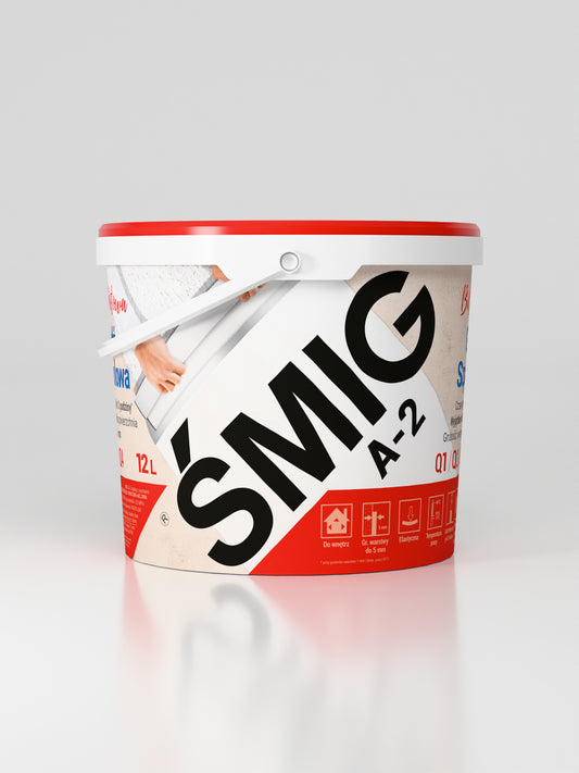 Biała Gotowa Gładź Szpachlowa ŚMIG A-2