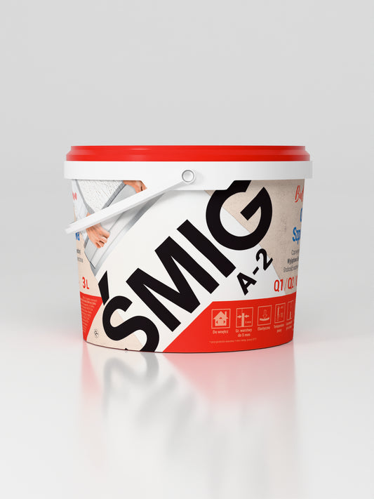 Biała Gotowa Gładź Szpachlowa ŚMIG A-2