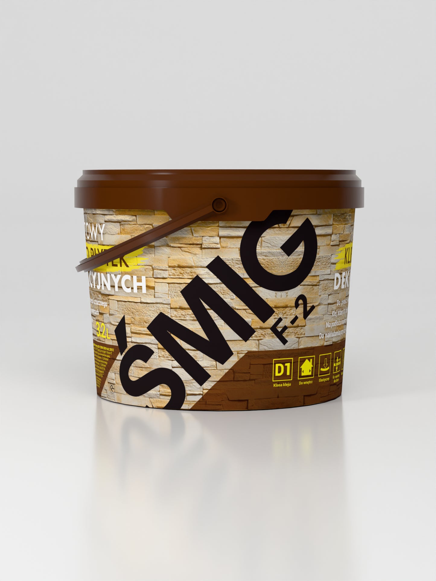 Gotowy klej do płytek dekoracyjnych ŚMIG F-2