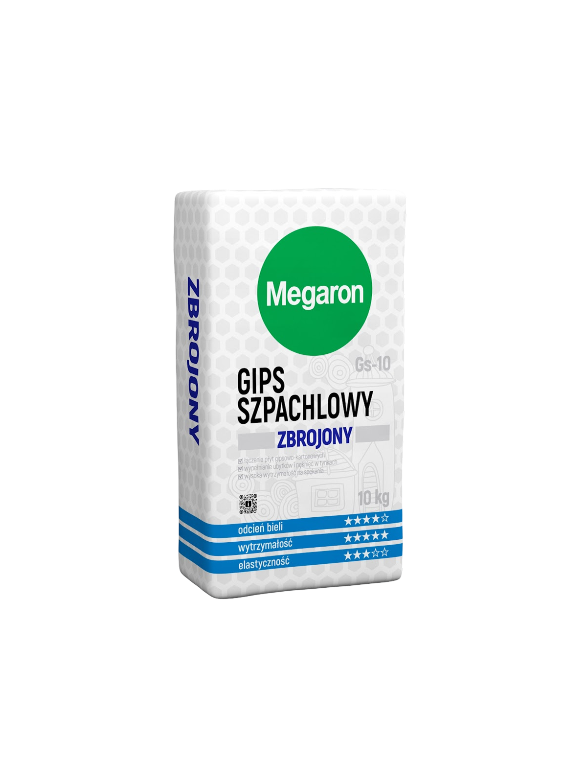 Gips szpachlowy ZBROJONY Megaron Gs-10