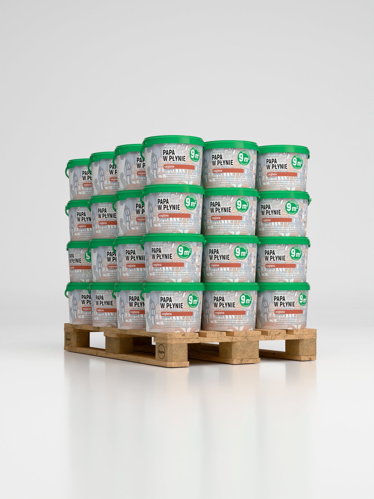 Dekoracyjna Papa w Płynie Megaron paleta (48 szt x 3L)