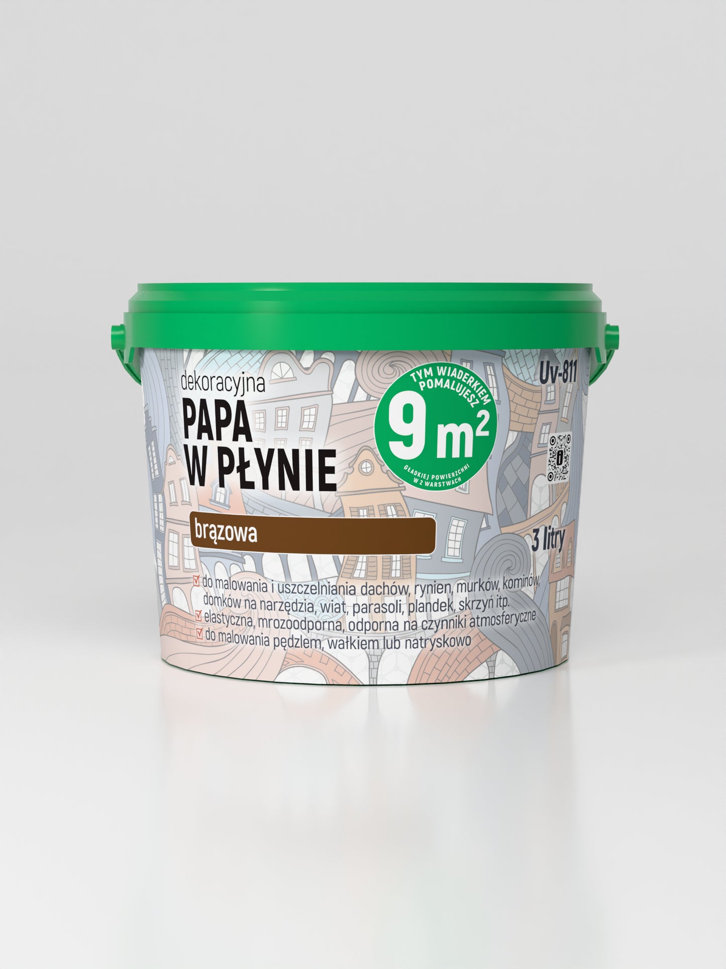 Dekoracyjna Papa w Płynie Megaron