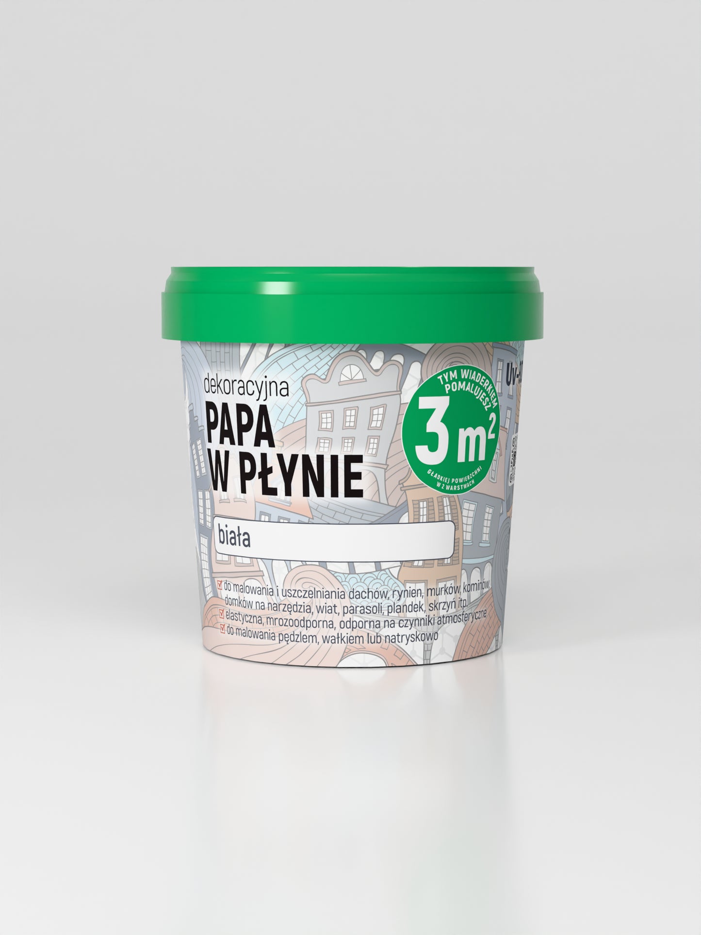 Dekoracyjna Papa w Płynie Megaron