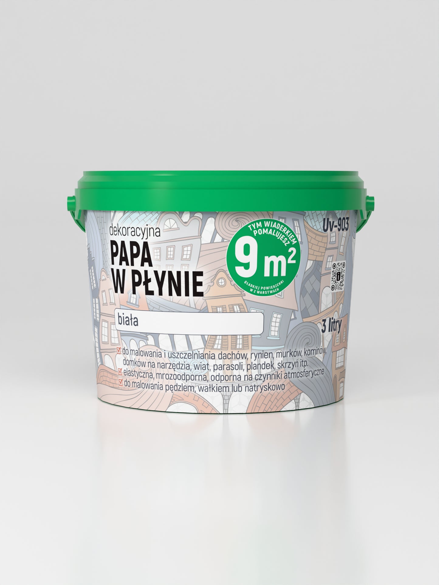 Dekoracyjna Papa w Płynie Megaron