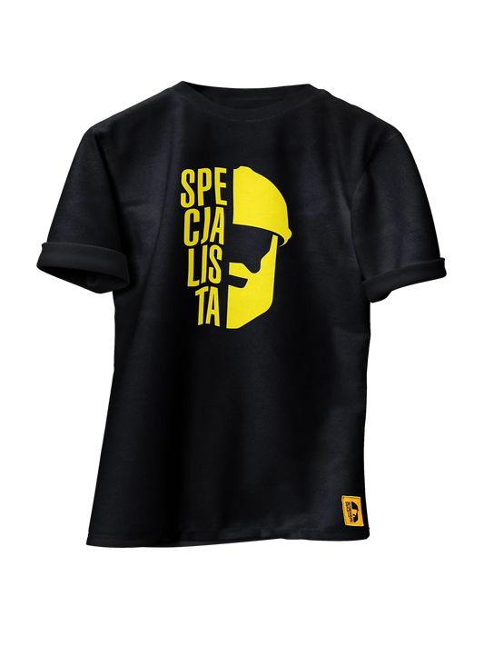 Czarny t-shirt SPECJALISTA